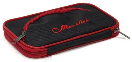 Чехол Markfish для блесен Р3500 с карманом для поводков черно-красный