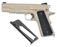 Пневматический пистолет Swiss Arms SA 1911 Military Rail Pistol blowback (288507) 4,5 мм