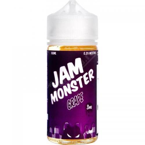 Жидкость Jam Monster SALT - Grape 30 мл 48 мг (Теплый тост с маслом и виноградным джемом)
