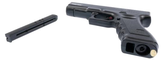 Пневматический пистолет Stalker S17 (Glock 17) 4,5 мм (пластик, черный)