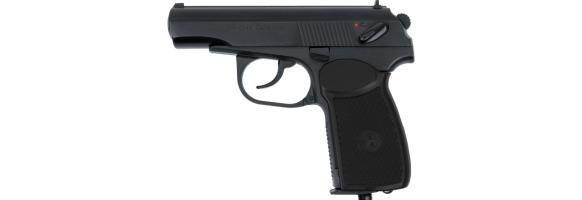 Пневматический пистолет МР-654К 4,5 мм (черный)