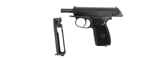 Пневматический пистолет МР-654К 4,5 мм (черный)