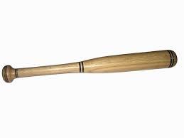 Сувенирное оружие "Бейсбольная бита", деревянное, 60 см, массив дуба