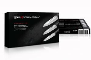 SСT- 003 Набор из 3-х ножей "CERAMOTITAN" SCT-0021, SCT-0082, SCT-0084