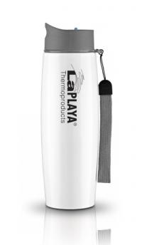 Термокружка (кружка-термос) La Playa Thermo Mug SS Strap (0.5 литра) белая