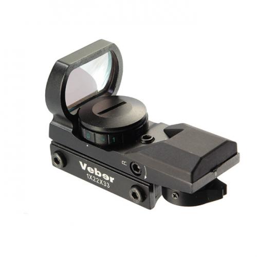 Прицел коллиматорный 1*22*33 RD крепление ласточкин хвост ПК1x22x33