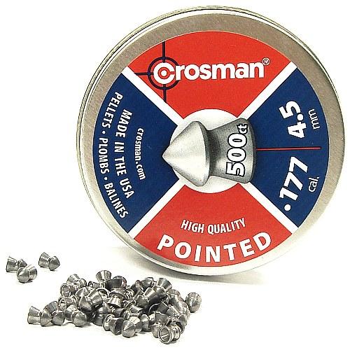 Пневматика Пули калибр 4,5 CROSMAN Pointed(500) 500шт.