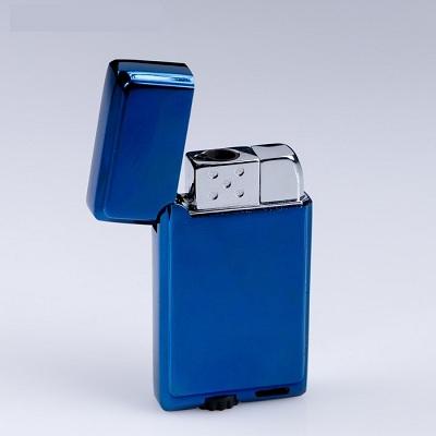 Зажигалка газовая "Уилтшир", 3.3х6.2 см, синяя   4503211
