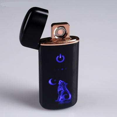 Зажигалка электронная в подарочной коробке, USB, спираль, 3.2х7.5 см   4503195