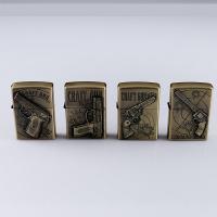 Зажигалка "Пистолеты", 1 шт, бензиновые, 2х9.5 см 490371