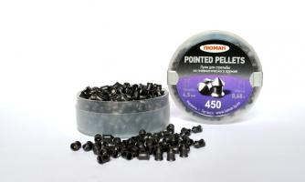 Люман-0,68(450)о Пневматика Пули калибр 4,5 остроголовые
