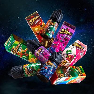Жидкость Cosmonaut SALT Double TX - Rainbow Space 30 мл 20 мг (Облепиховый лимонад с соком розового грейпфрута)