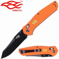 Нож складной туристический Firebird F7563-OR