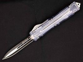 Нож автоматический OTF PRO TECHNOLOGY 2 FAS-113 с прозрачной рукоятью(трещина)