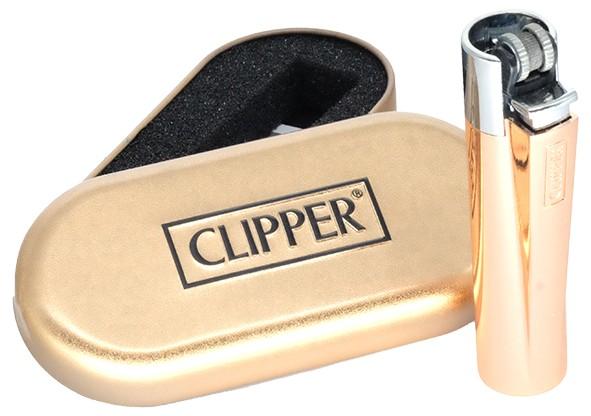 Зажигалка Clipper - СМOS118 Metall - Pink Gold