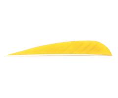 Оперение натуральное Shield 4" Yellow