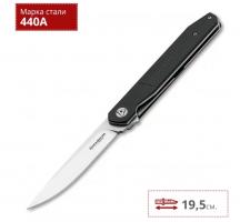 BK01SC060 Miyu - нож складн., черная рук-ть G10, сталь 7cr17Mov