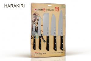 SHR-0250B Набор ножей 5 в 1 "Samura HARAKIRI" коррозионно-стойкая сталь ,ABS пластик