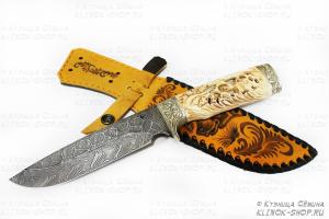Нож Лорд дам. ст., литье кость