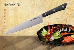 SHR-0023B/K Нож кухонный "Samura HARAKIRI" универсальный 150 мм,коррозионно-стойкая сталь,ABS пластик