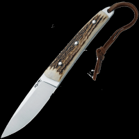 F639 CE VINTAGE  - нож с фикс. клин., рук-ть рог, сталь 440С