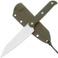 CJ1921B-GN Silax - нож с фикс. клинком, рук-ть зелен. G10, клинок AR-RPM9