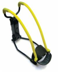 Рогатка Man Kung - T1, черная, с упором MK-T1