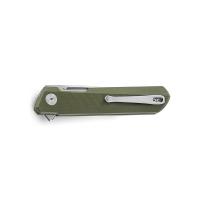 CJ1903-BKF Taiga - нож складной, рукоять черн. G10, клинок AR-RPM9