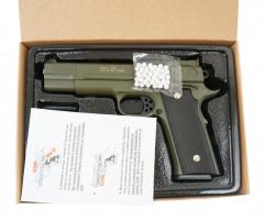 Пистолет Galaxy G.20G (зеленый) пружинный 6 мм