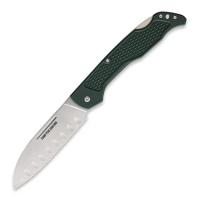 ON_4305 Camp Plus Santoku Lockback - нож складной, зелен. нейон. рук-ть, сатин. клинок