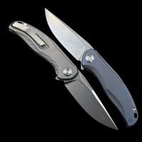 Складной нож Shirogorov Stellar M390 титановая ручка
