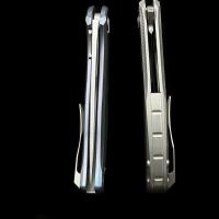 Складной нож Shirogorov Stellar M390 титановая ручка