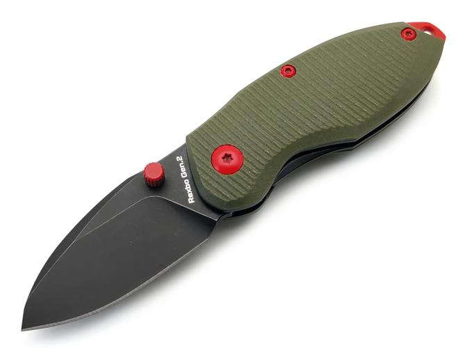 Нож Rexbo Gen.2 Mandalorian (D2 BSW, G10 OD)