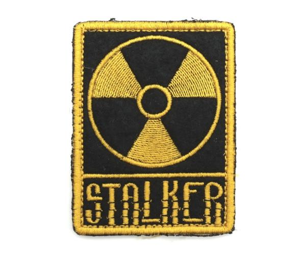 Шеврон "Сталкер Радиация", вышивка