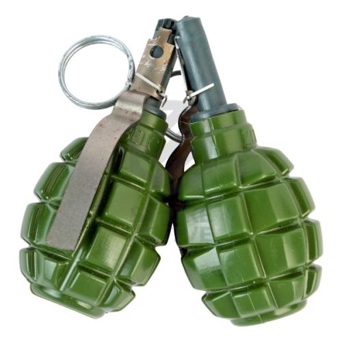 Граната учебная страйкбольная Зевс Ф-1 (горох)