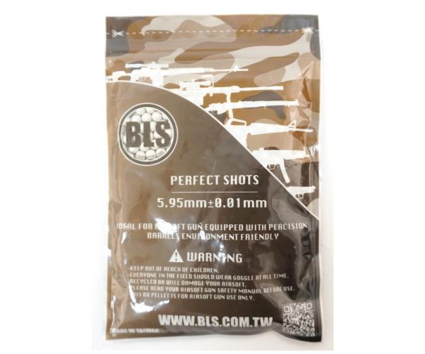 Шары для страйкбола BLS 0,40 г, 1000 штук (белые) 1BA-40