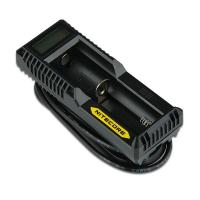 Nitecore UM10 зарядка на один акк. с LCD дисплеем и  USB Li-ion / IMR 18650 все типы