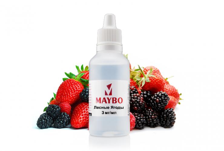 Жидкость Maybo, 30 мл, Лесная ягода, 09 мг/мл