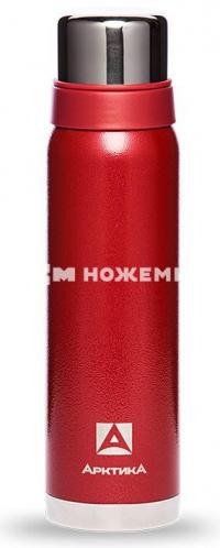 Термос с узким горлом красный, Арктика 106-900к