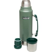 Термос STANLEY Classic 1 L (Цвет - темно-зеленый)