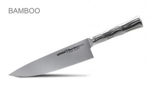SBA-0085/K Нож кухонный "Samura Bamboo" Шеф 200мм, AUS-8