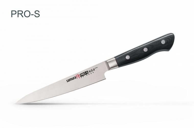 SP-0023/K Нож кухонный "Samura Pro-S" универсальный 145 мм, G-10