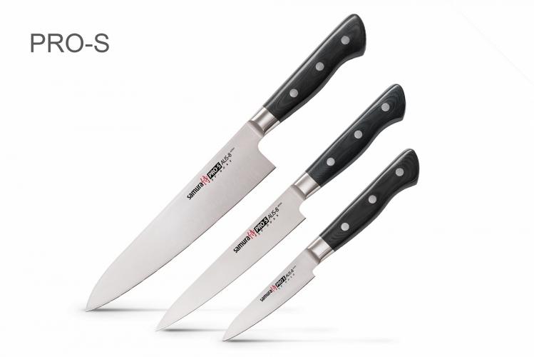 SP-0220/K Набор из 3 ножей "Samura Pro-S" (10, 23, 85), G-10