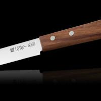 2000, Нож для чистки овощей и фруктов Kanetsugu Special Offer, 90 мм, сталь AUS-8/SUS410, 3 слоя, рукоять розовое дерево