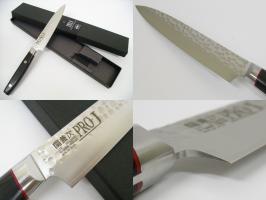 6001, Нож универсальный Kanetsugu Pro-J, 120 мм, сталь ZA-18/AUS-2, 3 слоя, рукоять Eco-wood (10225030/220413/0002953)