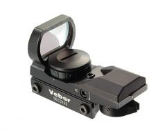 23583 прицел коллиматорный 1*22*33 RG weaver / Veber ПК1x22x33RG(DVT)