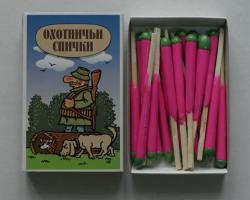 Спички длительного горения длительность горения - 5-7 мин. Количество в коробке - 5 шт. СпД