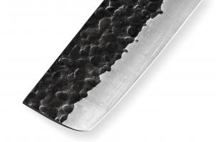 SBL-0043/K Нож кухонный "Samura BLACKSMITH" накири 168 мм, AUS-8, микарта