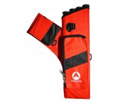 Колчан поясной advanced (красный)