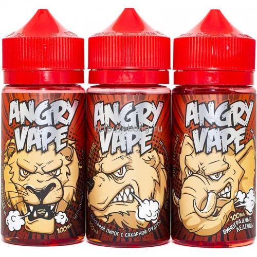 Жидкость Angry Vape, 100 мл, Ben Bear, 0 мг/мл